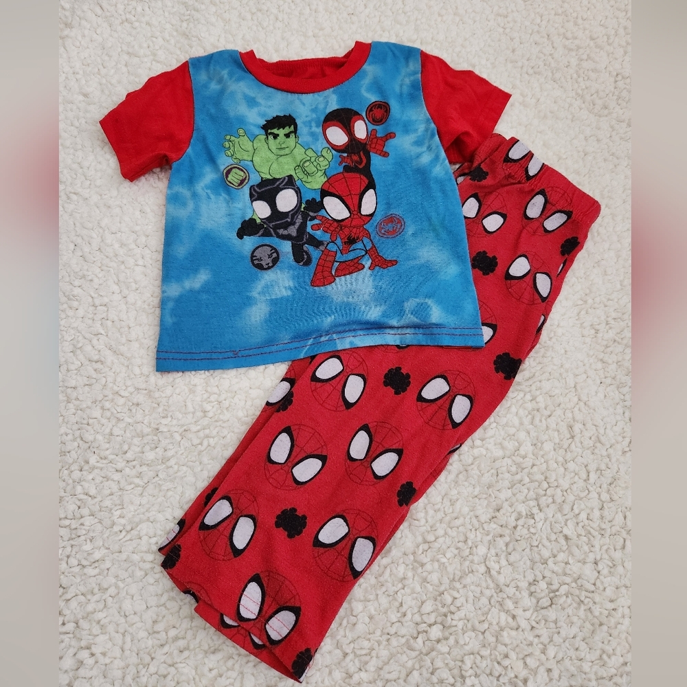 Size 3T Spidey and his Amazing Friends pajamas